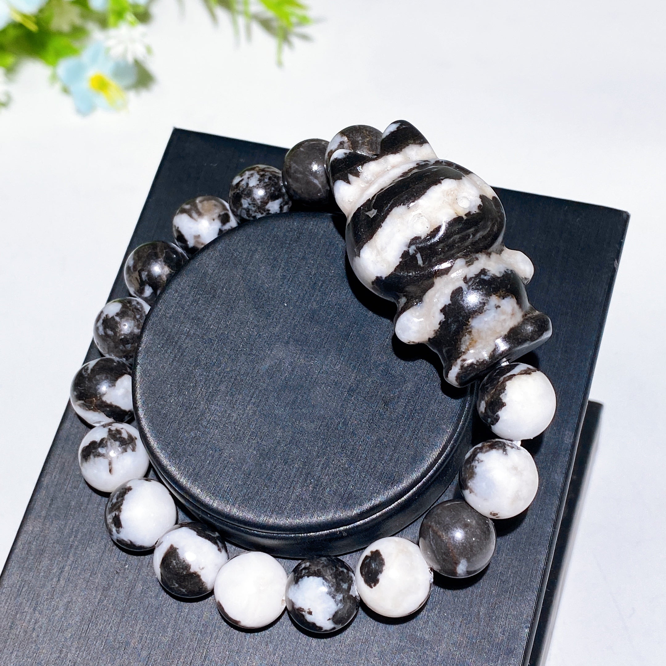10mm Crystal Healing Bracelet | Spiritual Protection & Energy