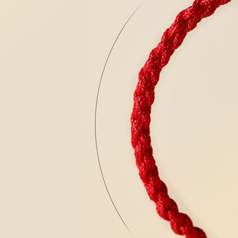 Bracelet tressé porte-bonheur en jade Hetian de 10 mm pour l'équilibre spirituel