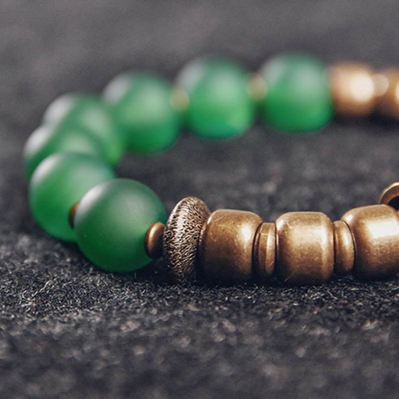 Bracelet de confiance en agate rouge de 10 mm pour la fortune