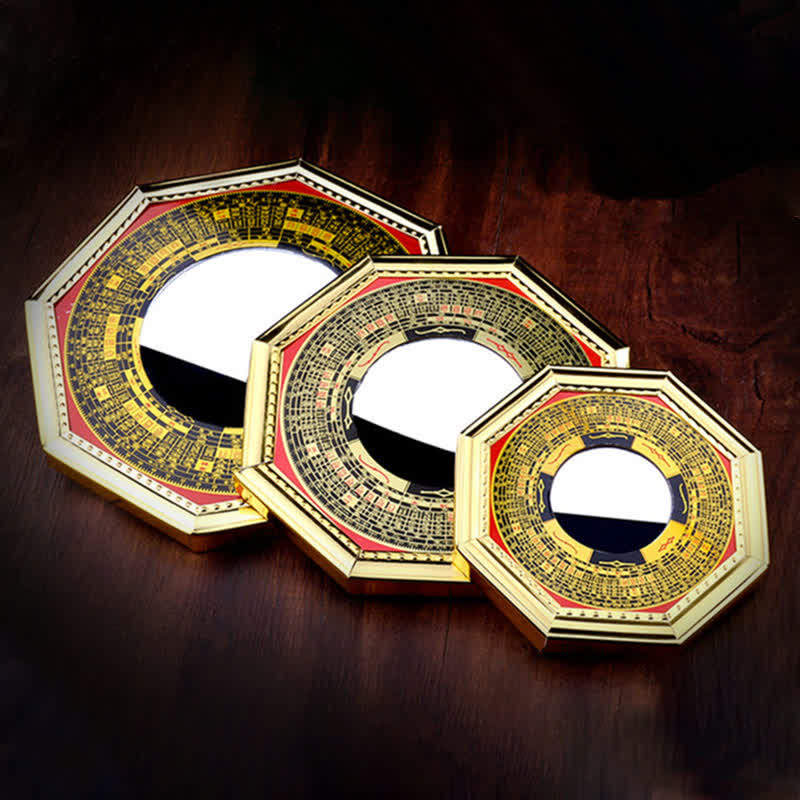 Feng Shui Bagua Map Mirror for Balance & Harmony | Wall Art