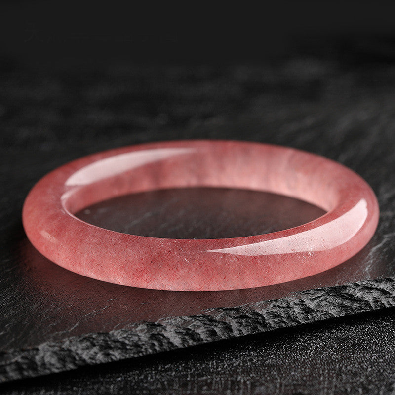 Strawberry Quartz Love Healing Bracelet 50mm Bangle