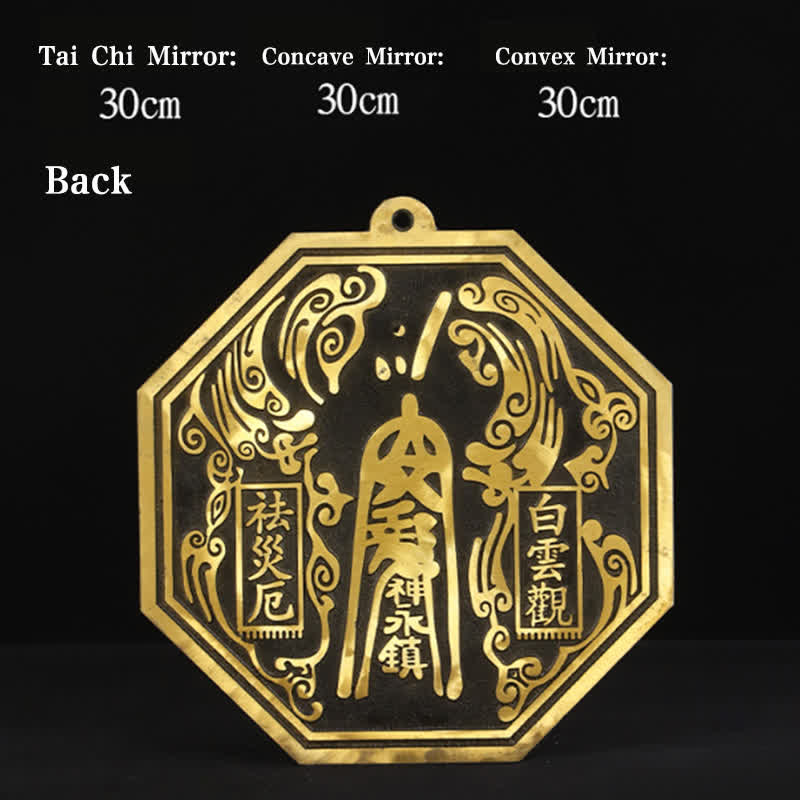 Copper Feng Shui Bagua Map 16cm | Balance Energy Wall Art