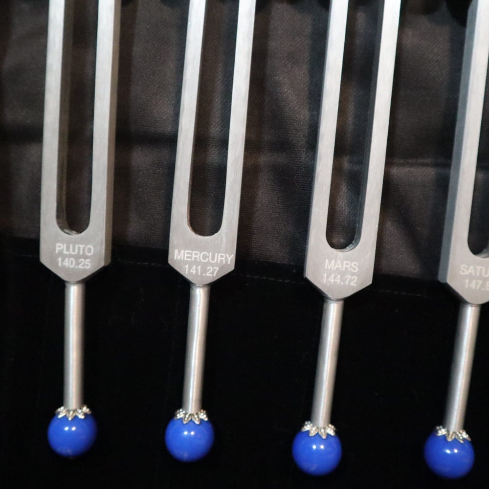 11pc Planetary Tuning Fork Set - Astrology & Sound Healing - On sale