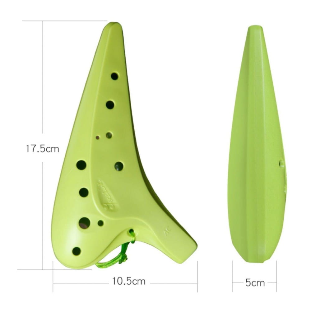 12 Hole Alto C Sweet Potato Resin Ocarina Flute - Ocarina - On sale