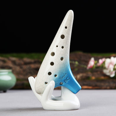 Instrument de flûte ocarina soprano à 12 trous 