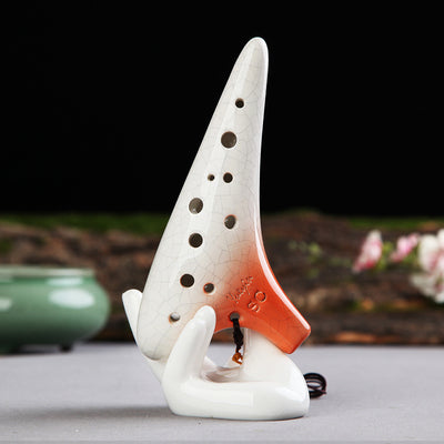 Instrument de flûte ocarina soprano à 12 trous 