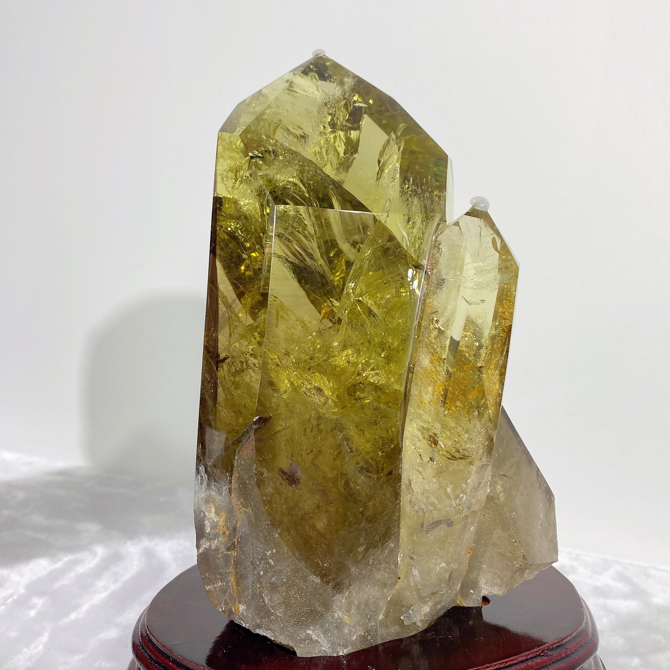 12cm Rainbow Citrine Crystal Tower for Healing & Energy