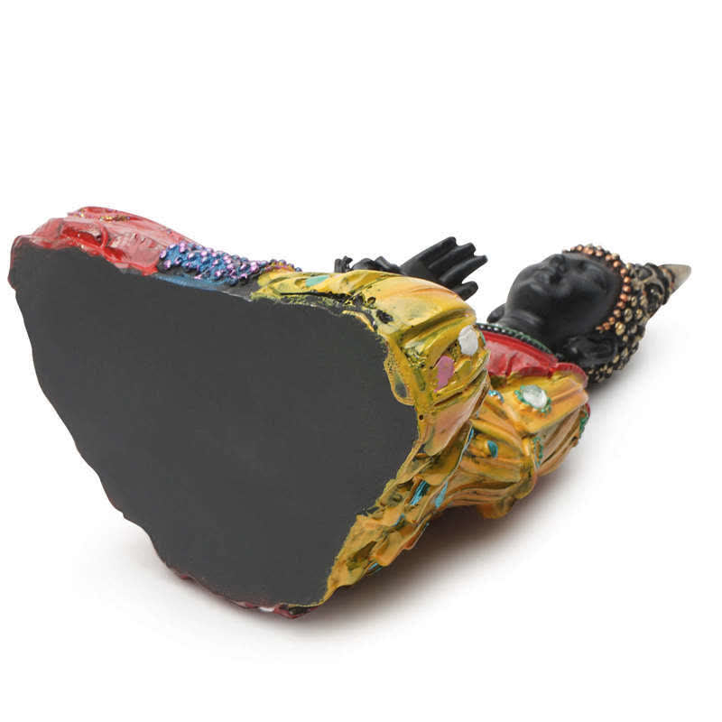 Statue de Bouddha thaïlandais en résine de 12 cm, symbole de la sérénité, pour la paix intérieure