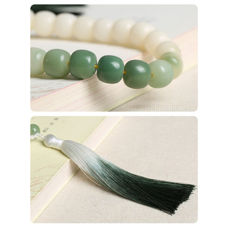 Bracelet Mala Bodhi Seed Lotus Sagesse 12 mm