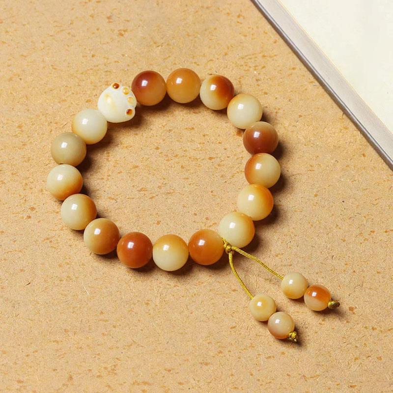 Bracelet spirituel Bodhi Seed 12 mm pour la paix et la sagesse