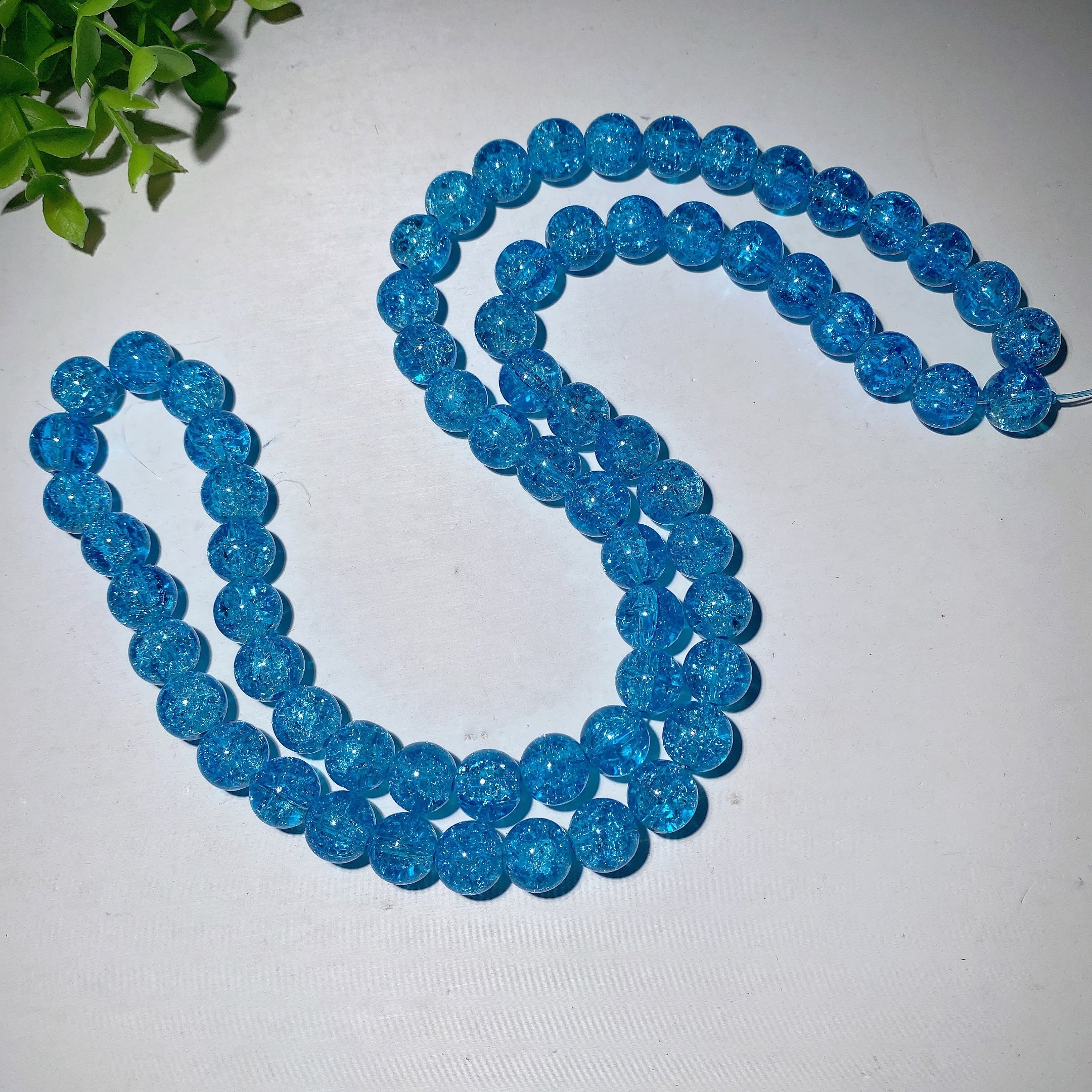12mm Colorful Crackled Crystal Beads for Spiritual Jewelry Making