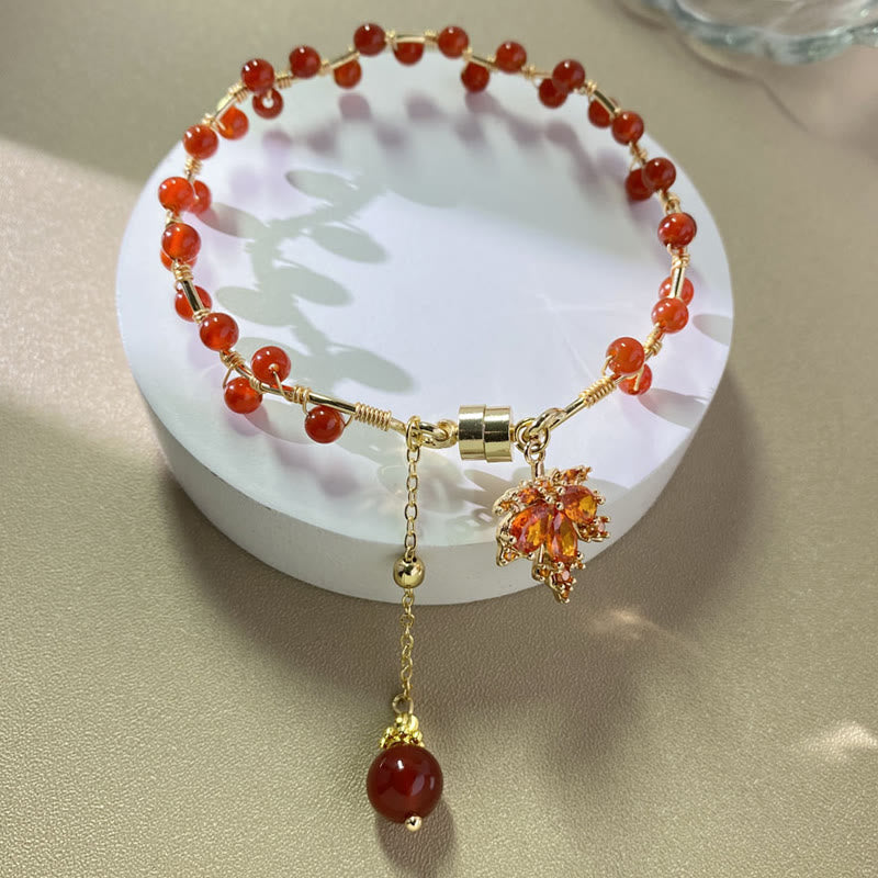 Copper Spiritual Luck Charm Bracelet for Balance & Wealth