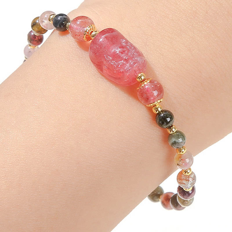 Moonstone PiXiu Healing Bracelet for Wealth & Balance