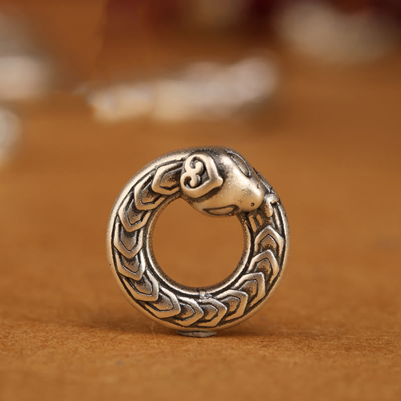 Bracelet de force en argent sterling 999 avec boucle de paix et cordon rouge foncé de 14 à 17 cm