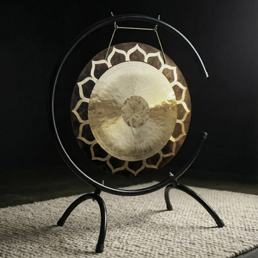 Instrument Gong à ondes profondes de 14 pouces pour la guérison par le son