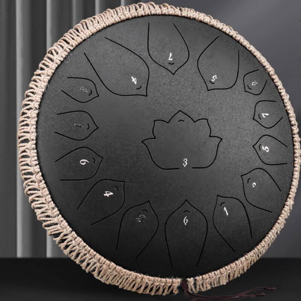 14-Inch 15-Note C Major Steel Tongue Drum - Steel Tongue Drum - On sale