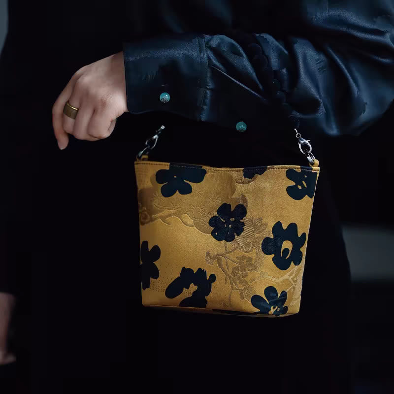 Sac bandoulière en métal spirituel de 14 cm avec motif papillon