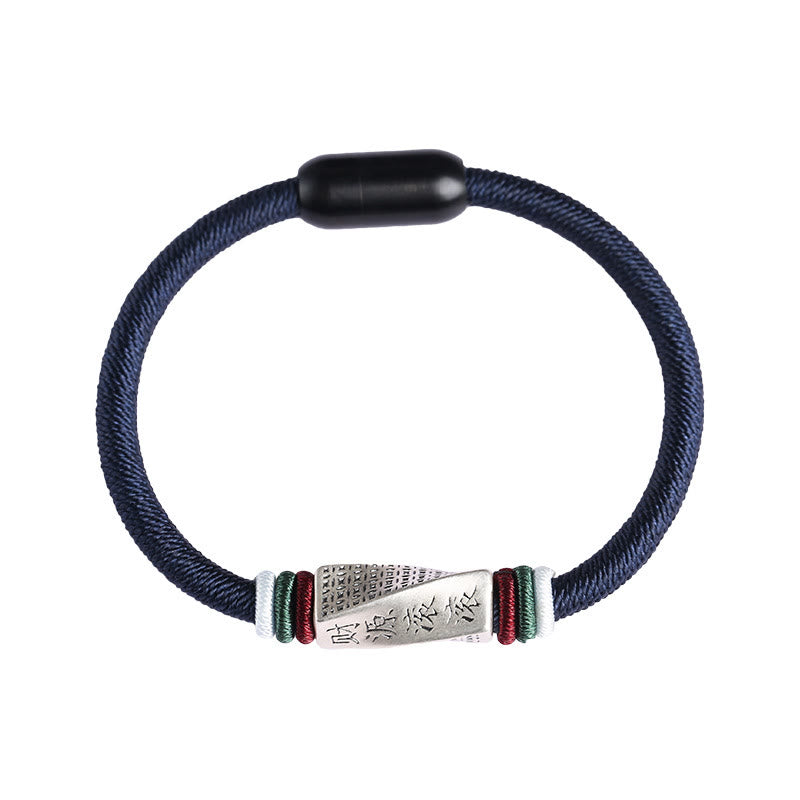 Bracelet de protection spirituelle en argent sterling de 15 cm