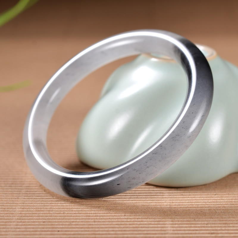Bracelet de richesse en jade doré de 15 mm pour la chance et la protection