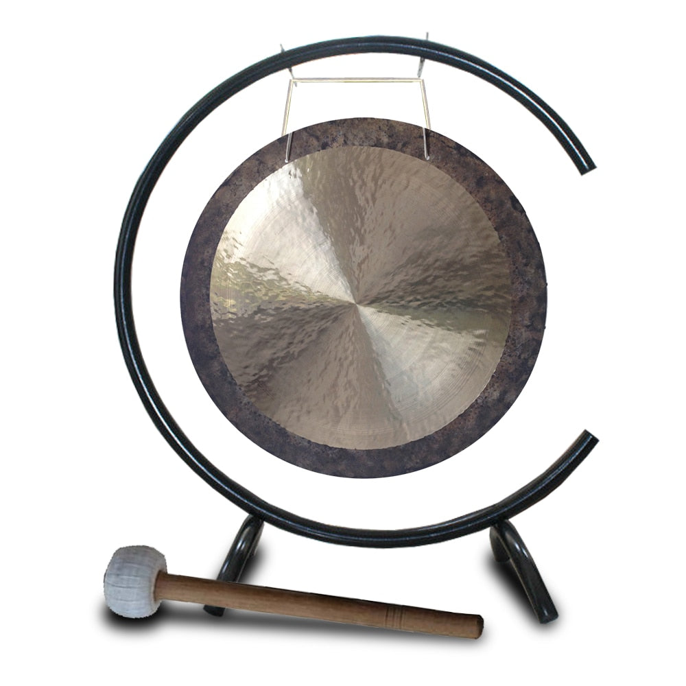 16 Inch Wind Gong with C-Type Stand for Meditation