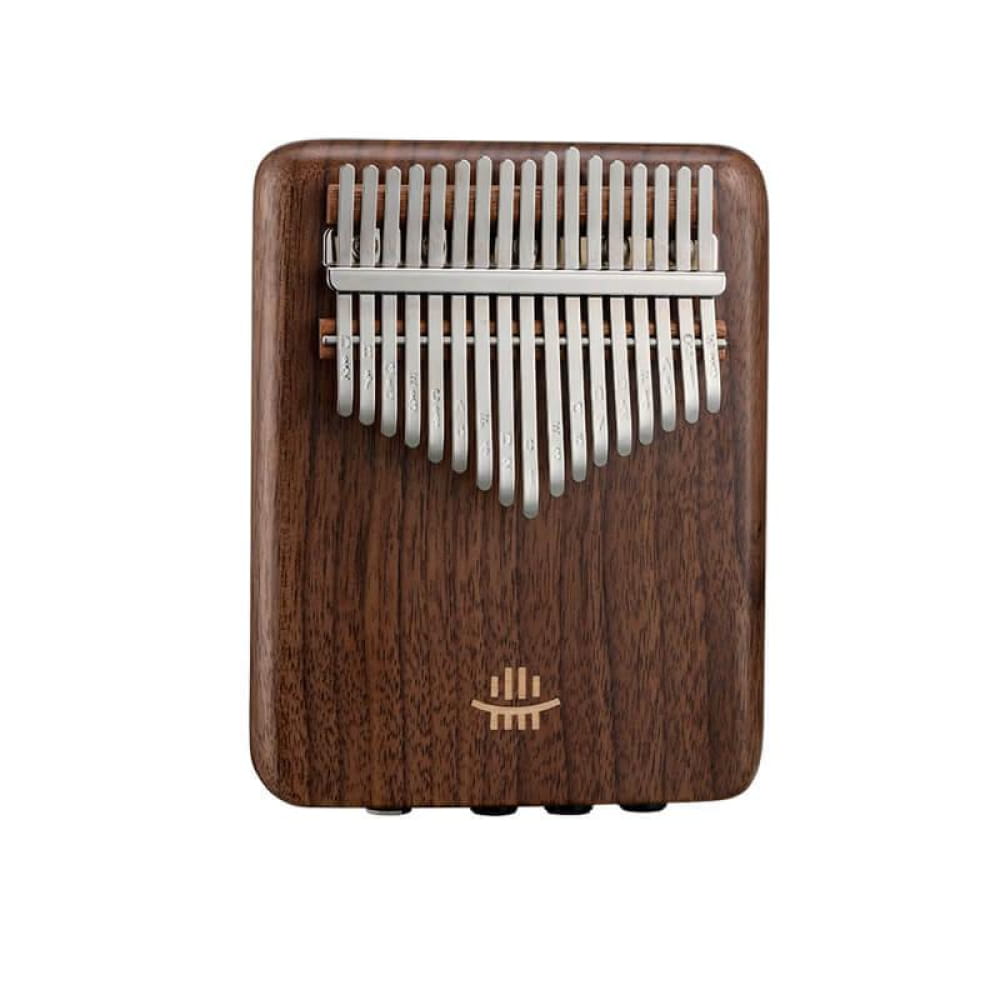 17/21 Key Flat Board C Tone Kalimba Thumb Piano - 17 Keys / American Black Walnut / American Black