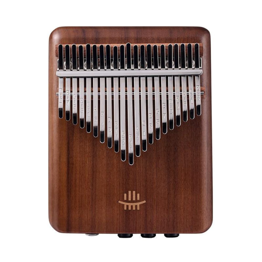 17/21 Key Flat Board C Tone Kalimba Thumb Piano - 21 Keys / African Walnut / African Walnut Kalimba