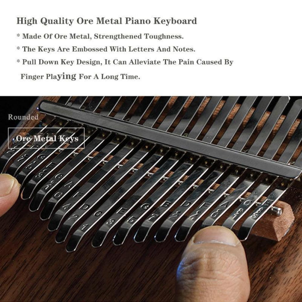 17/21 Key Flat Board C Tone Kalimba Thumb Piano - Kalimba - On sale