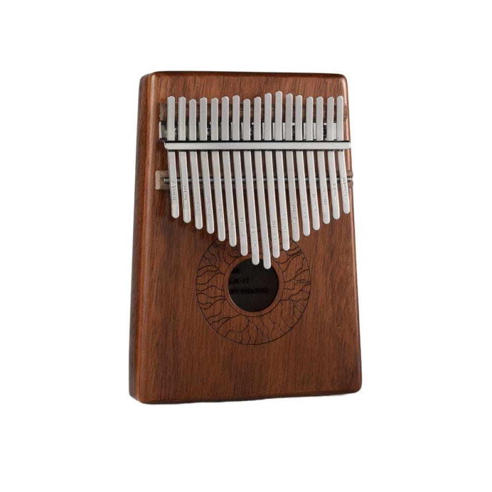 17 Key Acacia C Tone Kalimba with Round Hole Resonance - 17 Keys / Acacia / Ore Metal Piano