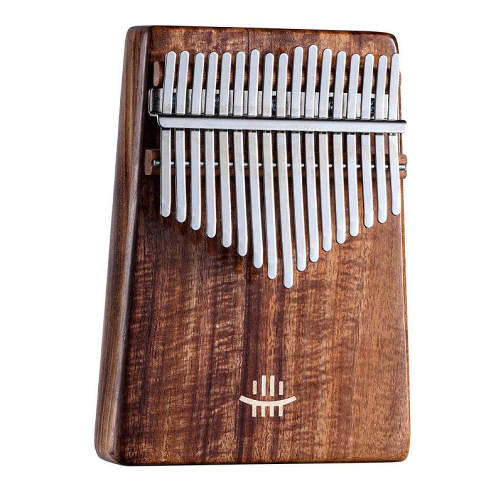 17 Key Acacia Wood Kalimba with Resonant Hollow Body - 17 Keys / Acacia / Ore Metal Piano Keyboard