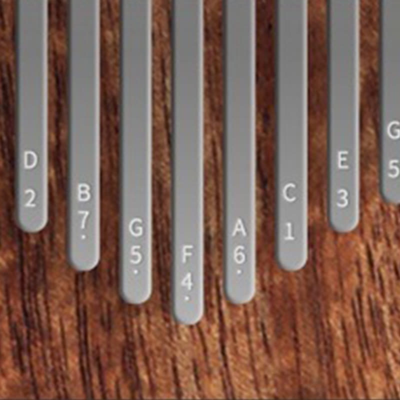 Kalimba 17 touches en érable | Fournitures de méditation