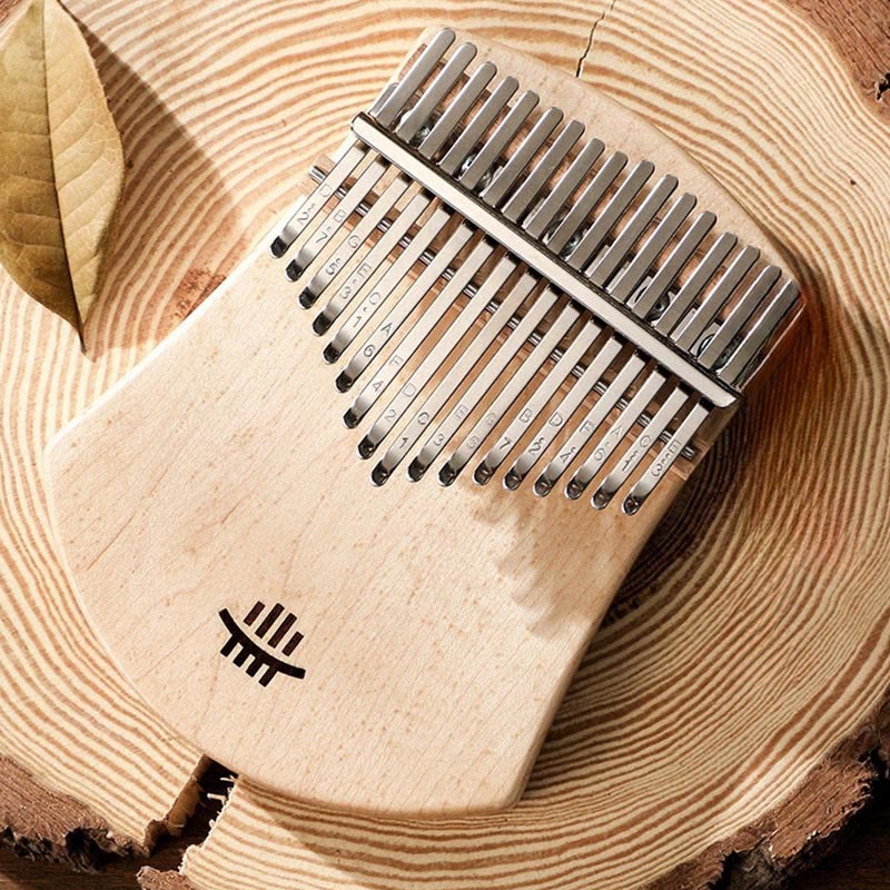 Kalimba 17 touches en érable | Fournitures de méditation