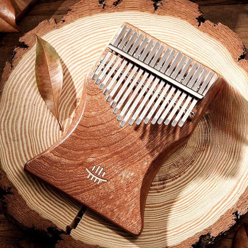 Kalimba 17 touches en érable | Fournitures de méditation