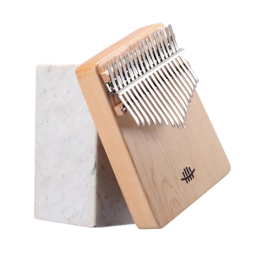 17 Key Maple C Tone Kalimba Thumb Piano with Hollow Body - 17 Keys / Maple / Ore Metal Piano