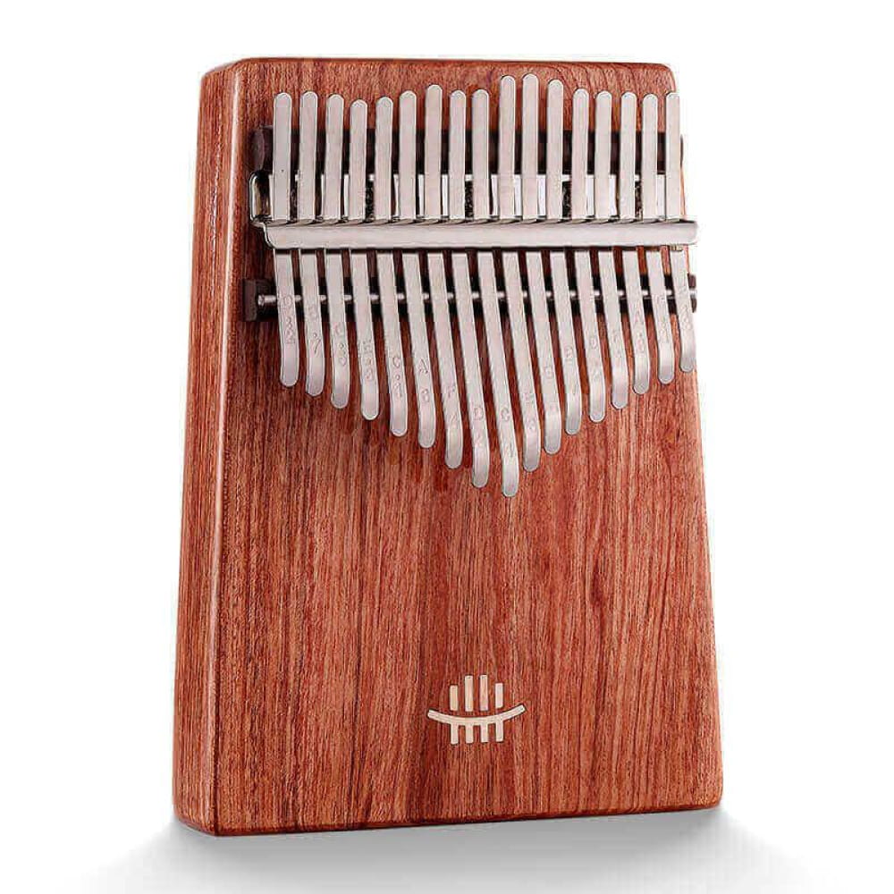 17 Key Zambian Rosewood C Tone Kalimba Thumb Piano - 17 Keys / Zambian RoseWood / Ore Metal Piano