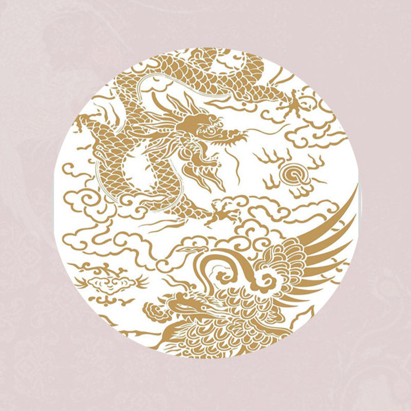 Dragon & Phoenix Peace Buckle Bracelet in 925 Sterling Silver | Balance & Luck
