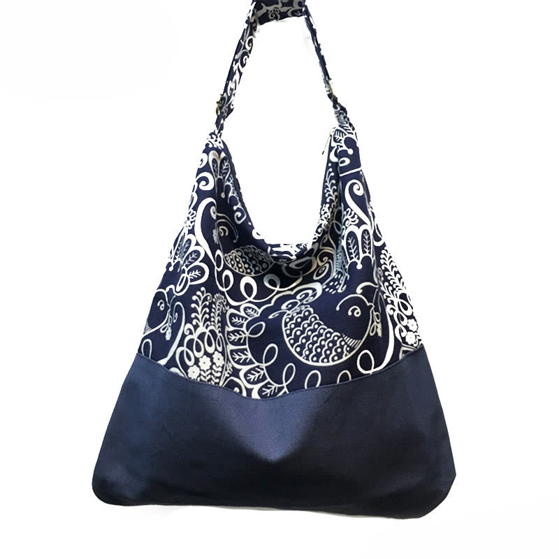 Cotton Crossbody Bag for Yoga | Durable Shoulder Bag 43cm