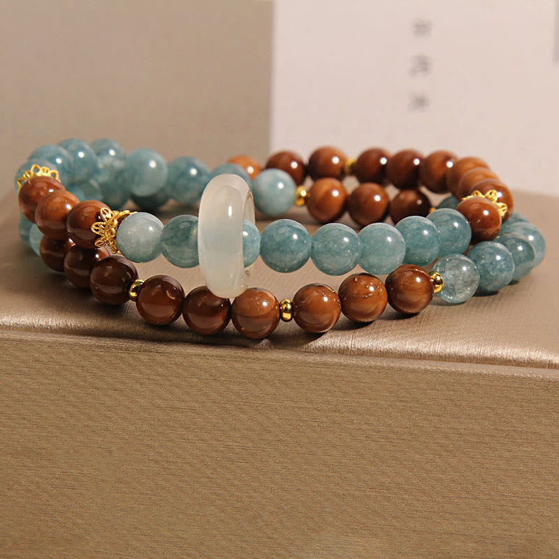 8mm Kuka Seed Jade Wealth and Luck Bracelet