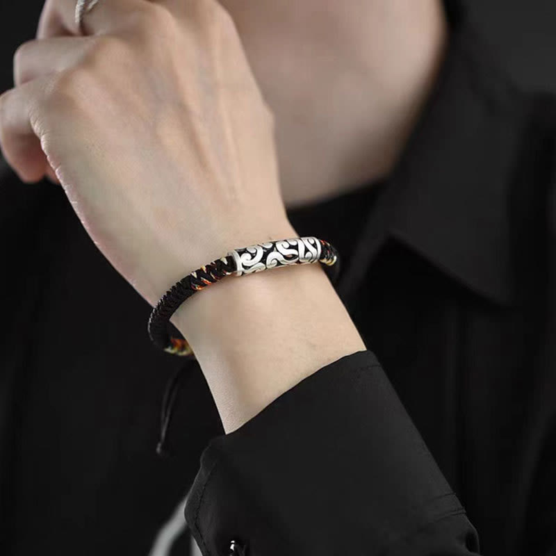 Copper Auspicious Clouds Luck String Bracelet