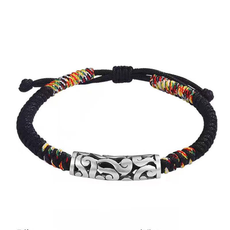 Copper Auspicious Clouds Luck String Bracelet