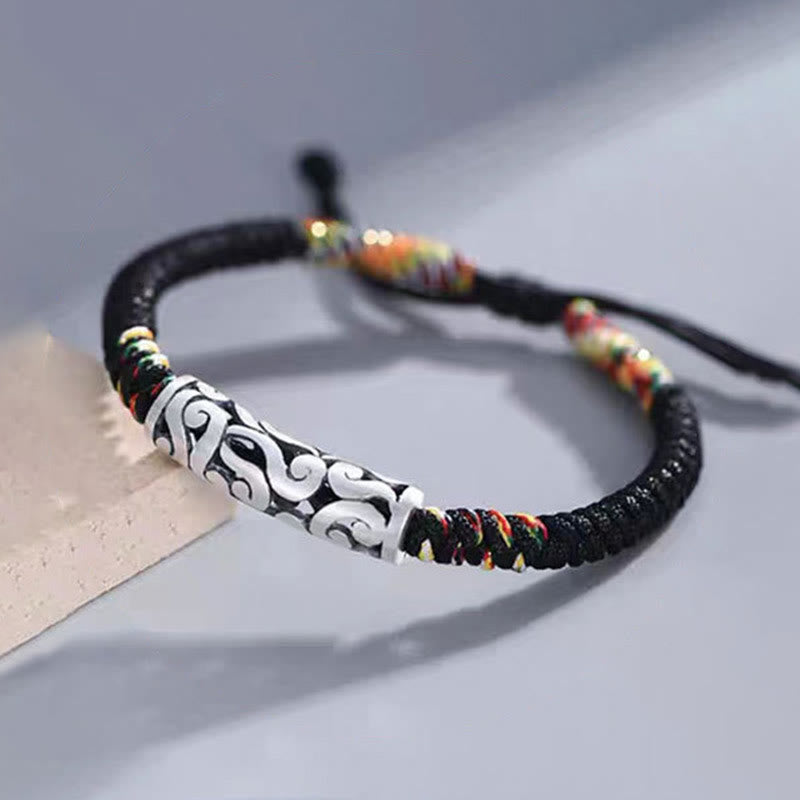 Copper Auspicious Clouds Luck String Bracelet