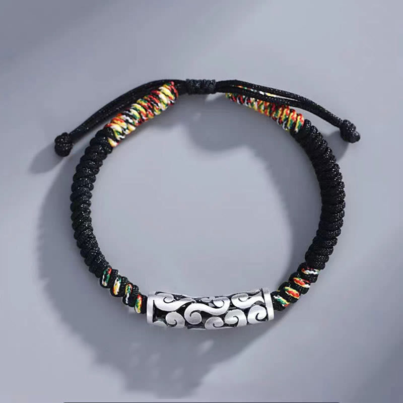Copper Auspicious Clouds Luck String Bracelet