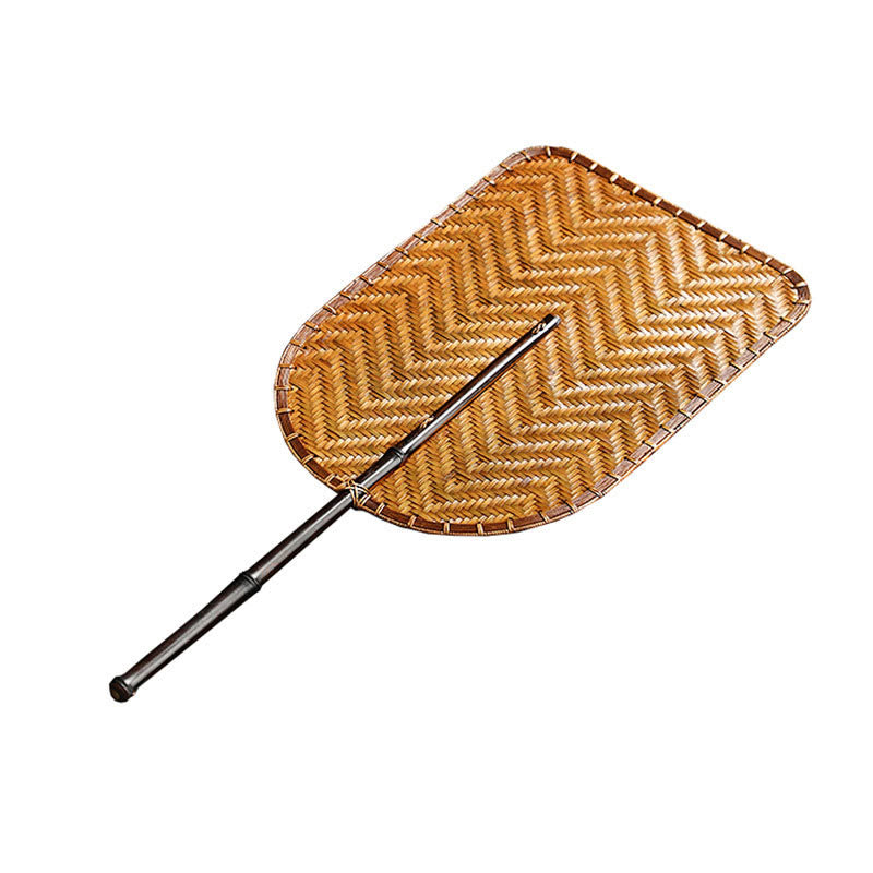Chinese Bamboo Folding Fan | Handmade Round & Oval Shapes