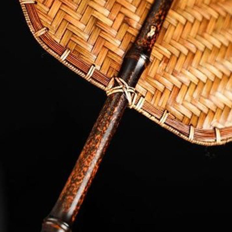 Chinese Bamboo Folding Fan | Handmade Round & Oval Shapes
