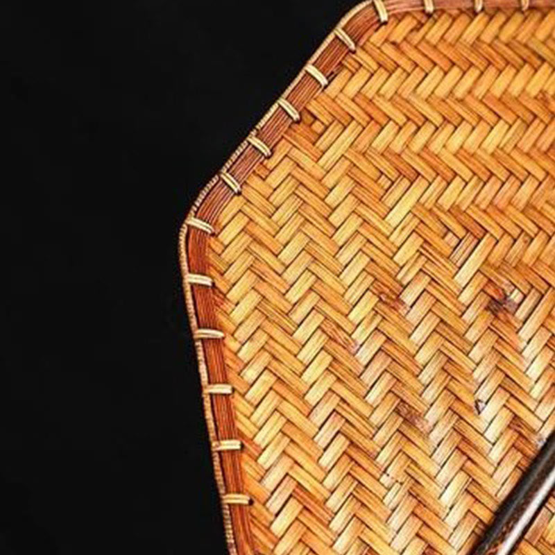Chinese Bamboo Folding Fan | Handmade Round & Oval Shapes