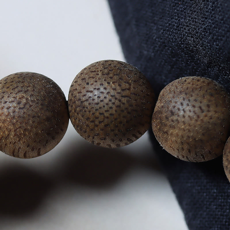 Natural Brunei Texture Agarwood Strength Bracelet 12mm