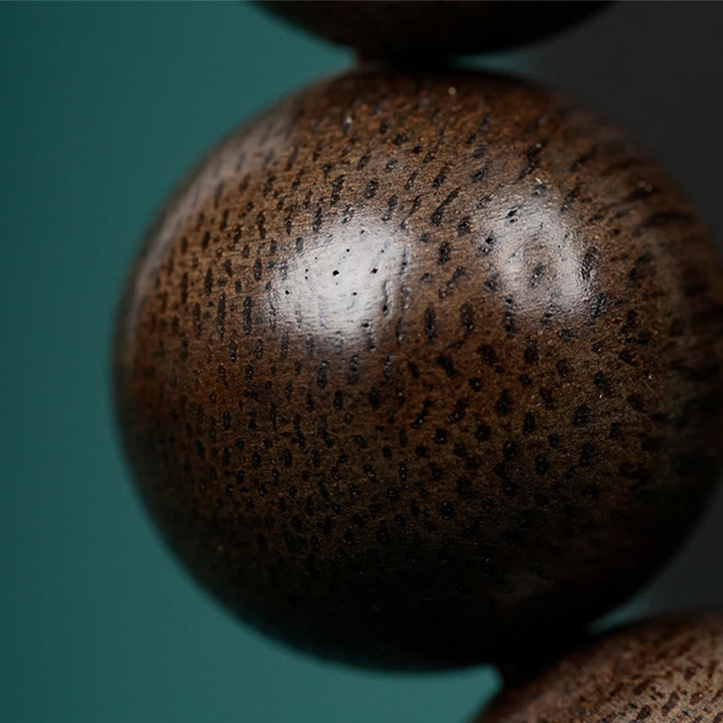 8mm Agarwood Peace Bracelet for Meditation and Balance