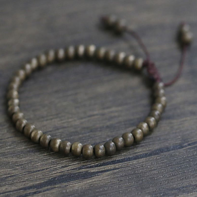 Copper Beads Balance Wealth Bracelet with Brass Beads | Spiritual Bracelet