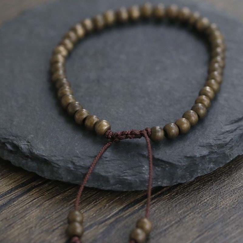 Copper Beads Balance Wealth Bracelet with Brass Beads | Spiritual Bracelet