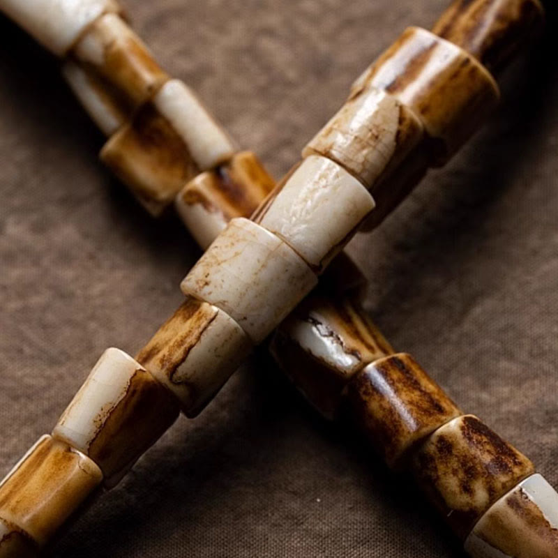 Unisex Deer Bone Yak Bone Spiritual Balance Bracelet