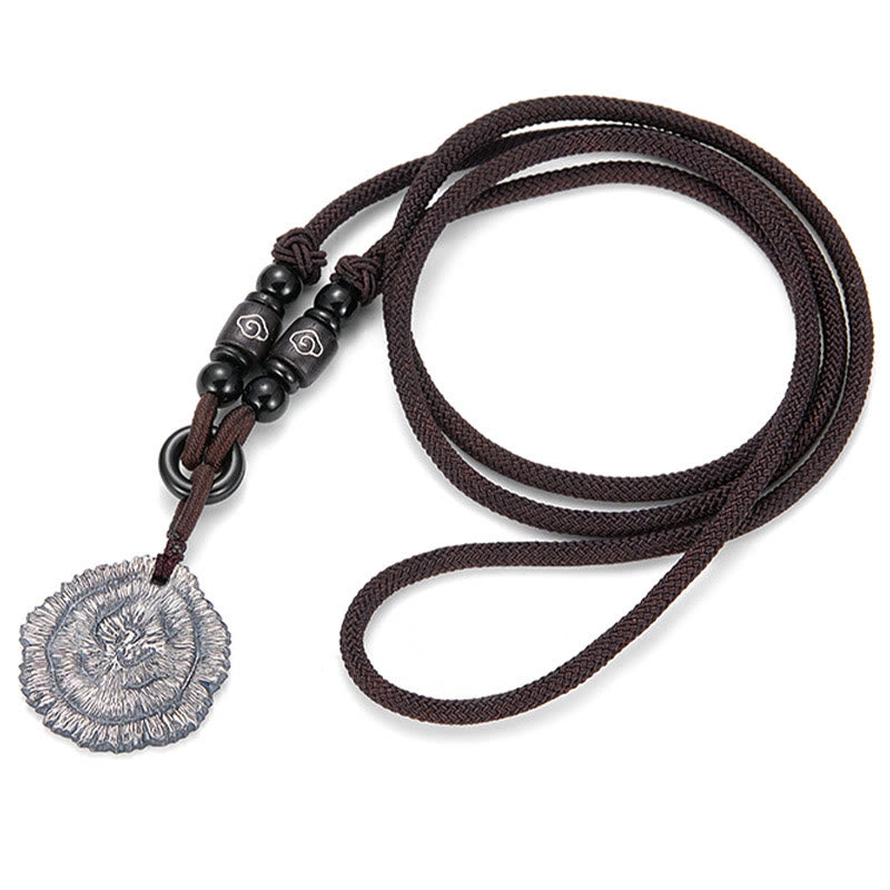 999 Sterling Silver Sophora Flavescens Spiritual Necklace for Protection